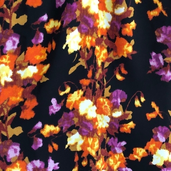Isaac Mizrahi Floral Blouse Multicolored Small - Picture 8 of 8